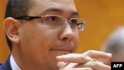 Romanian Prime Minister Victor Ponta (file photo)