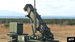 One of the U.S.'s Patriot Advanced Capability-3 (PAC-3) interceptor missile launcher (file photo)