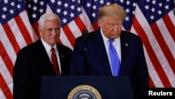 Президент США Дональд Трамп і віцепрезидент Майк Пенс