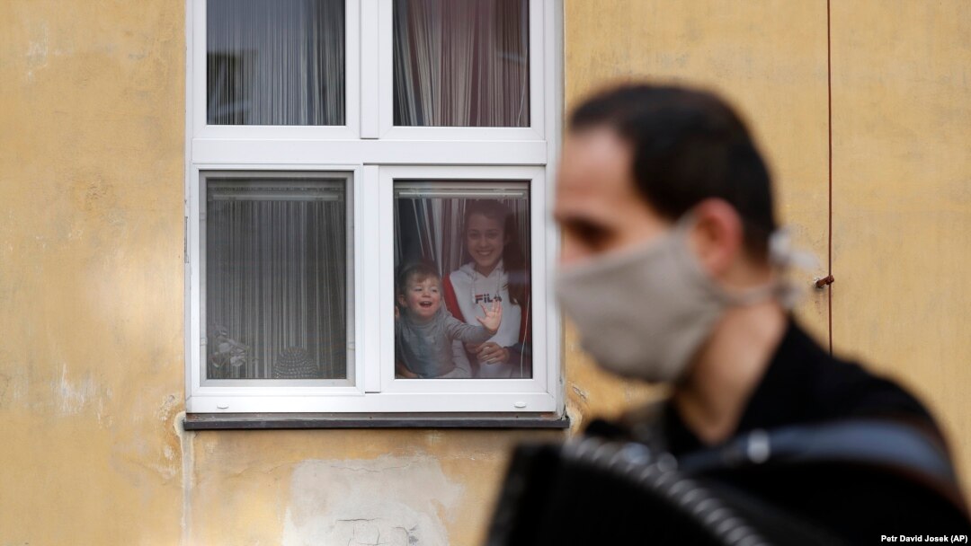 Prag, april 2020