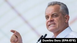Лідэр дэмпартыі Малдовы Ўладзімір Плахатнюк
