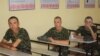 Кыргызстанские солдаты учатся
