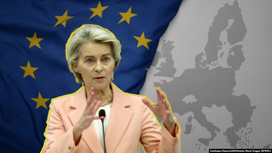 Fotoarhiv, predsednica Evropske komisije Ursula fon der Lajen (von der Leyen)