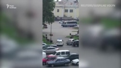 У Луцьку чоловік захопив автобус із заручниками – відео з місця події