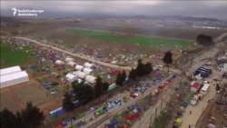 Drone Footage Shows Scale Of Sprawling Migrant Camp
