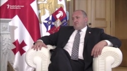 President Ponders Saakashvili Regaining Georgian Citizenship